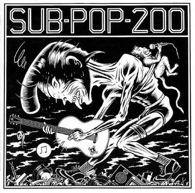 Various – Sub Pop 200 (original album cover)