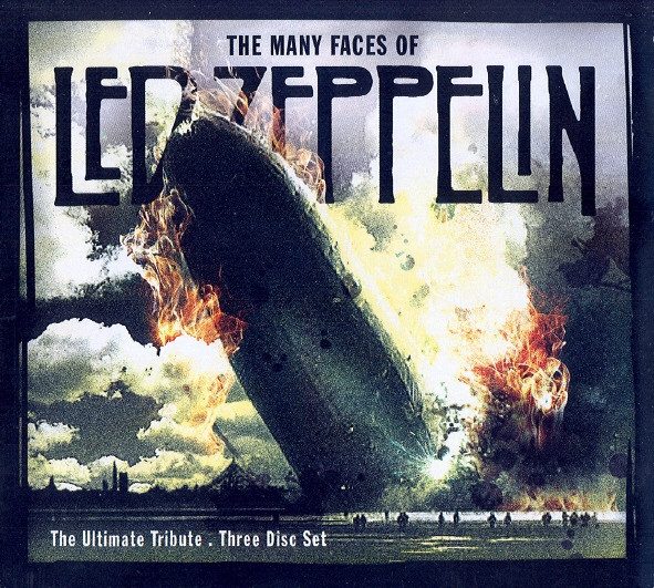 Various – The Many Faces Of Led Zeppelin. The Ultimate Tribute. (knockoff album cover)