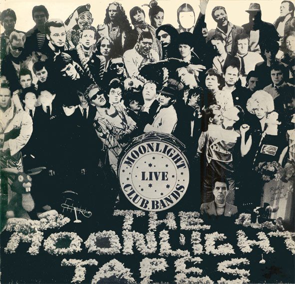 Various – The Moonlight Tapes - Moonlight Club Bands Live (knockoff album cover)