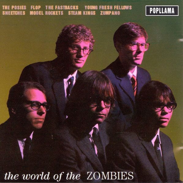 Various – The World Of The Zombies (knockoff album cover)