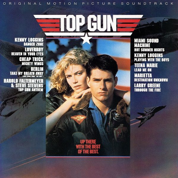 Various – Top Gun (Original Motion Picture Soundtrack) (original album cover)