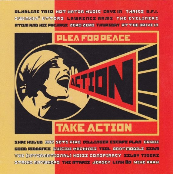 Various – V/A* - Plea For Peace Take Action (knockoff album cover)
