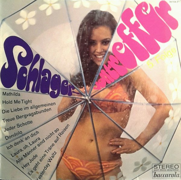 Various – Various - Schlager-Volltreffer 5. Folge (one of 2 covers sharing this image)