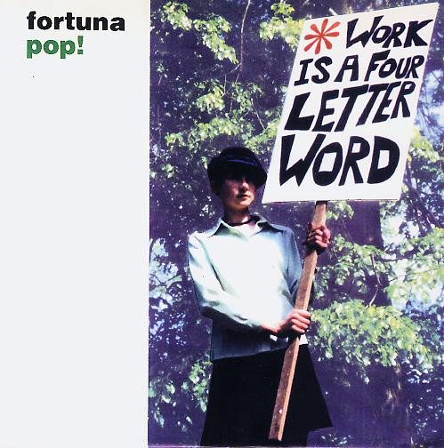 Various – Work Is A Four Letter Word (knockoff album cover)