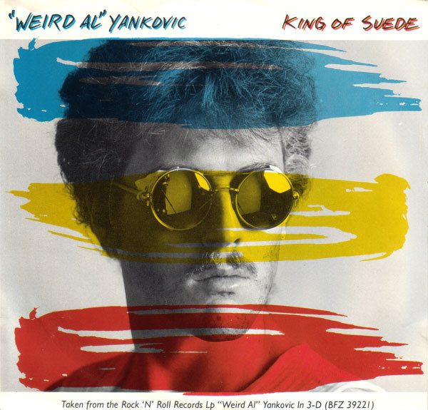 "Weird Al" Yankovic – King Of Suede (knockoff album cover)