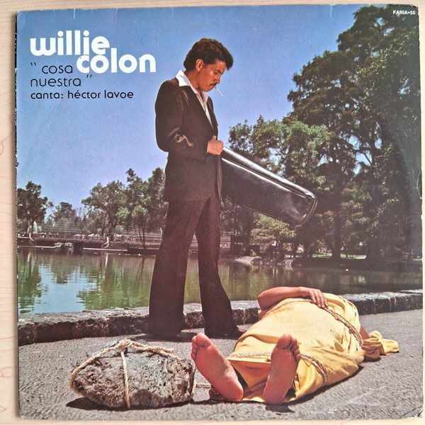 Willie Colón – Cosa Nuestra (knockoff album cover)