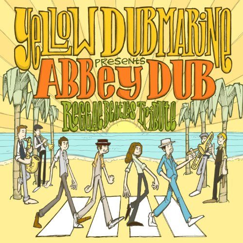 Yellow Dubmarine – Presents Abbey Dub - Reggae Beatles Tribute (knockoff album cover)